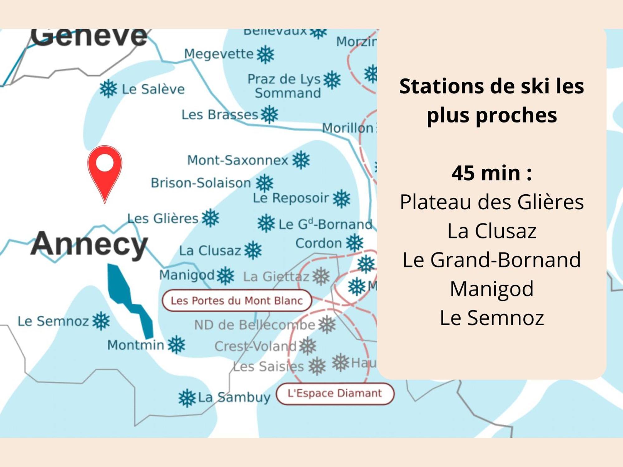 L'Ecrin Connecte-Axe Annecy-Geneve-Wifi-Confort Cruseilles Eksteriør billede